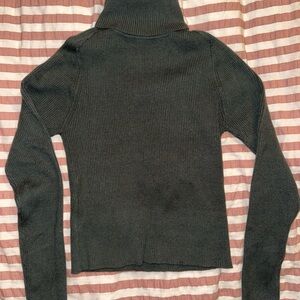 Urban Outfitters green turtleneck sweater top